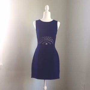 Cobalt Blue Wiggle Mini w/Cutout Detail